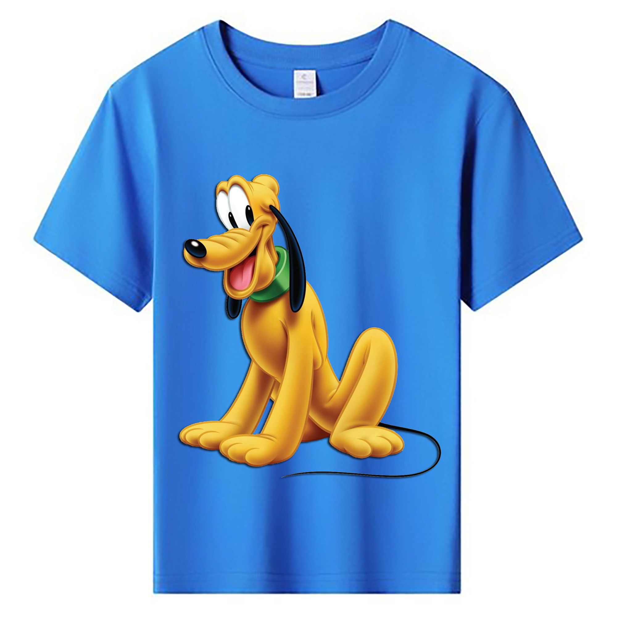 ミッキーマウス Mickey Mouse 綿100％キッズTシャツ（フロントプリント）